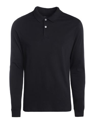 Polo Manga Longa Masculina PRETO