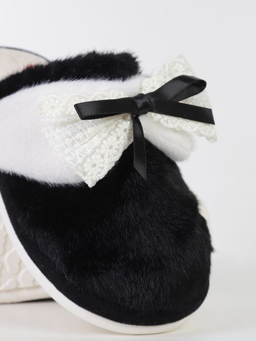 Pantufa Nina Feminina PRETO