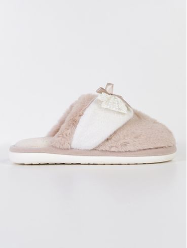Pantufa Nina Feminina BEGE