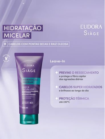Leave-In Hidratação Micelar Siáge Incolor