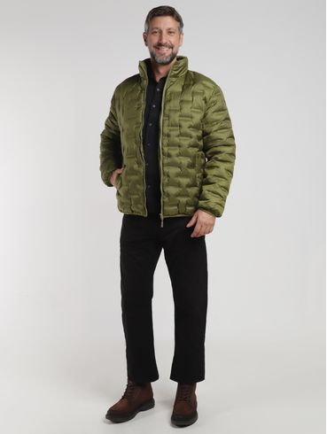 Jaqueta Puffer Elétron Masculina VERDE