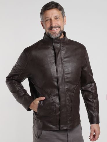 Jaqueta Vels Masculina MARROM