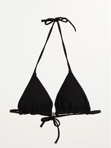 Biquíni Cortininha Dupla Face Feminino PRETO/MULTICOLORIDO