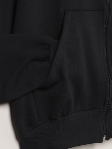 Jaqueta Moletom Plus Size Feminina PRETO
