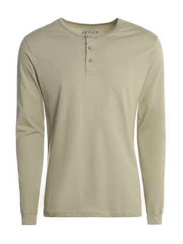 Camiseta Manga Longa Masculina VERDE CLARO