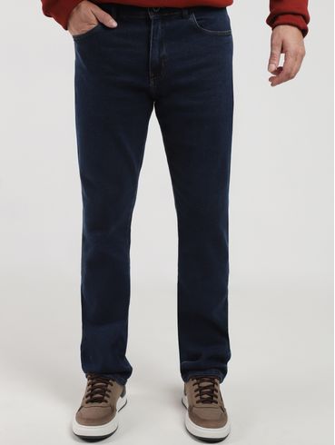 Calça Jeans Reta Masculina AZUL