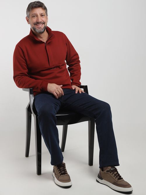 Calça Jeans Reta Masculina AZUL