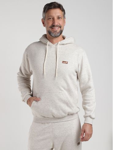 Moletom Vels Masculino NATURAL