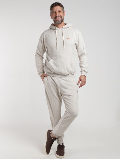 Moletom Vels Masculino NATURAL