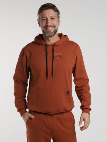 Moletom Com Capuz Masculino OCRE