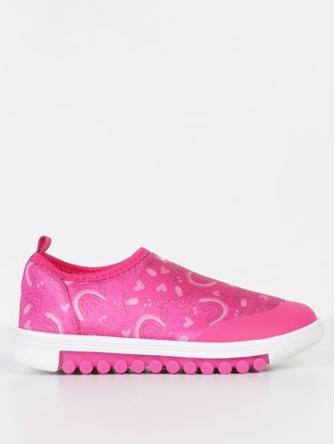 Tênis Roller New Pitaya Bibi Infantil Para Menina- PINK/BRANCO