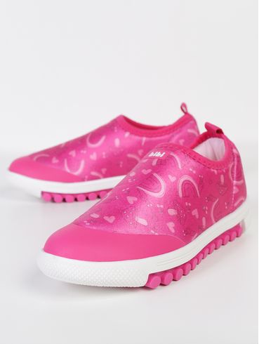 Tênis Roller New Pitaya Bibi Infantil Para Menina- PINK/BRANCO