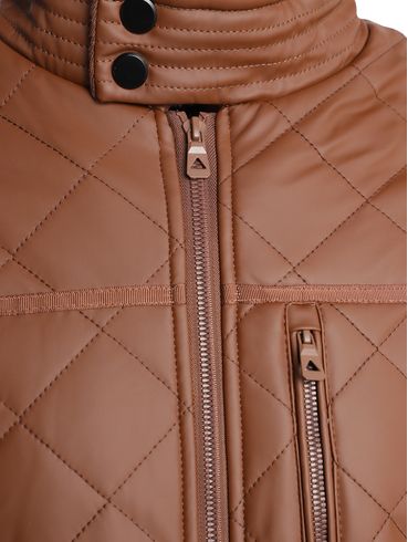 Jaqueta PU Elétron Masculina MARROM