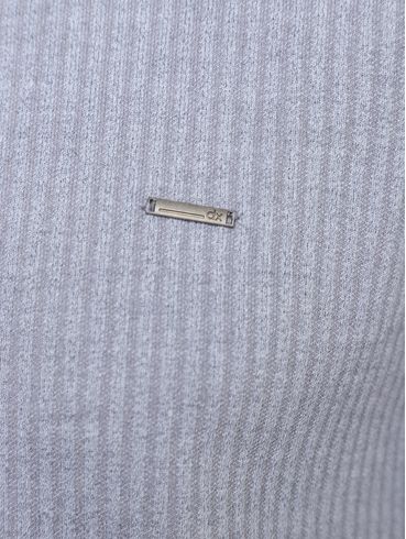 Blusão Tricot Canelado Dixie Masculino CINZA