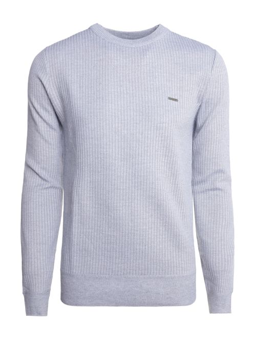 Blusão Tricot Canelado Dixie Masculino CINZA