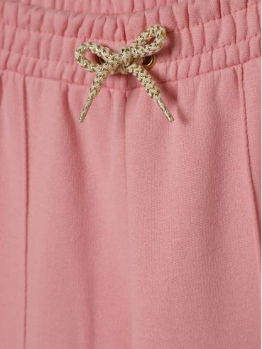 Calça Moletom Juvenil Para Menina - ROSA