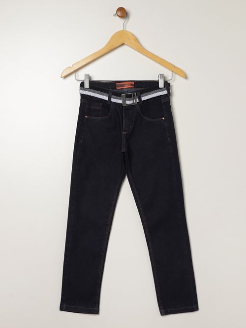 Calça Jeans Juvenil Para Menino - AZUL