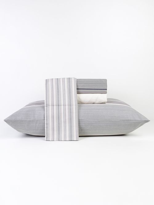 Jogo de Lençol Queen Duplo em Algodão 120 Fios BEGE