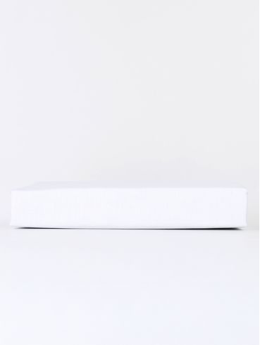 Lençol Avulso Queen Size em Algodão 120 Fios Liso BRANCO