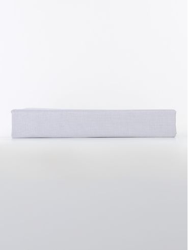 Lençol Avulso Queen Size em Algodão 120 Fios Liso CINZA