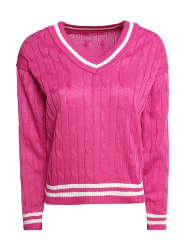 Blusão Tricot Gola V Feminino ROSA