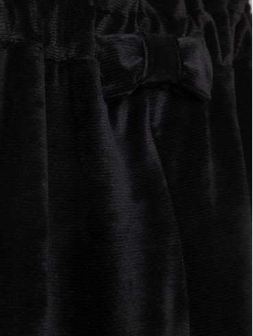 Calça Veludo Infantil Para Menina - PRETO