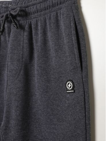 Calça Esportiva Juvenil Para Menino - MESCLA ESCURO