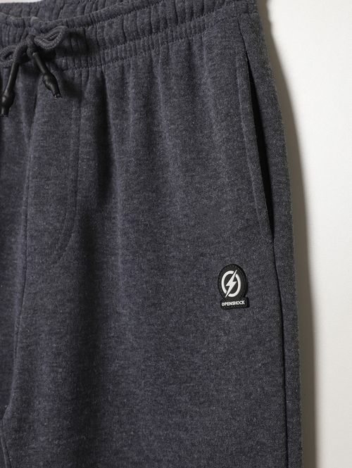 Calça Esportiva Juvenil Para Menino - MESCLA ESCURO