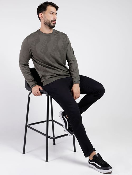 Blusão de Tricot Masculino VERDE