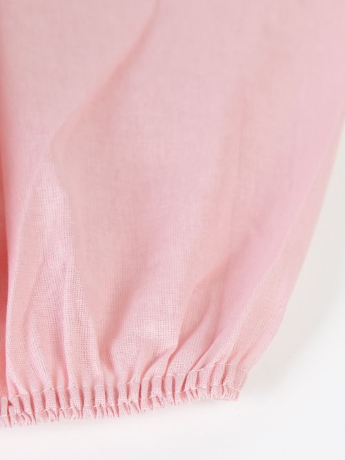 Jogo de Lençol Solteiro Duplo em Algodão 120 Fios ROSA