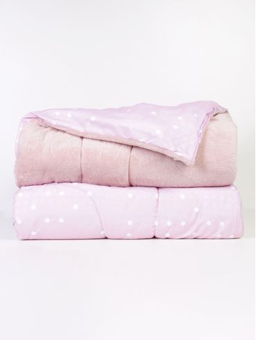 Edredom Solteiro Minnie Home Hedrons ROSA