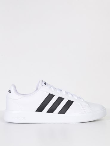 Tênis Casual Grand Court Base 2.0 Adidas Feminino BRANCO/PRETO