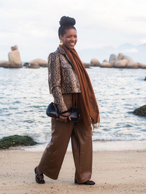 Jaqueta Autentique Feminina MARROM