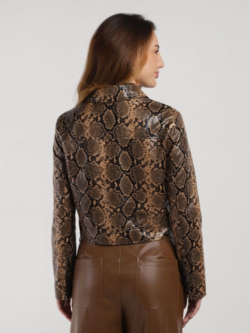 Jaqueta Autentique Feminina MARROM