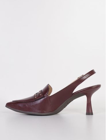 Sapato Slingback Mississipi Feminino BORDO