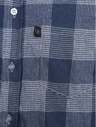 Camisa Manga Longa Vilejack Masculina AZUL