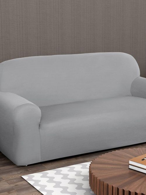 Kit Capa de Sofá 2 e 3 Lugares Lisa CINZA