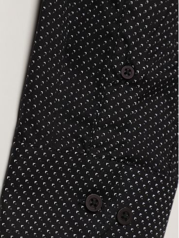 Camisa Nobre Gravataria Plus Size Masculina PRETO