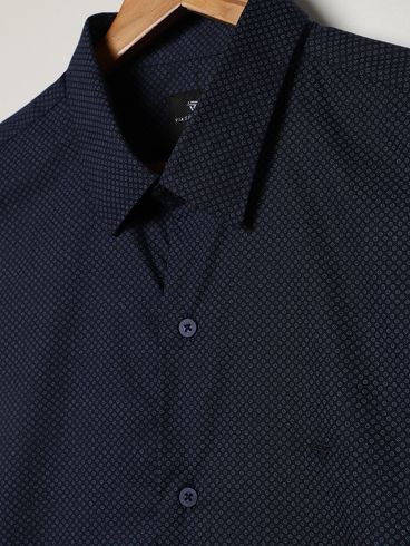 Camisa Nobre Gravataria Plus Size Masculina MARINHO