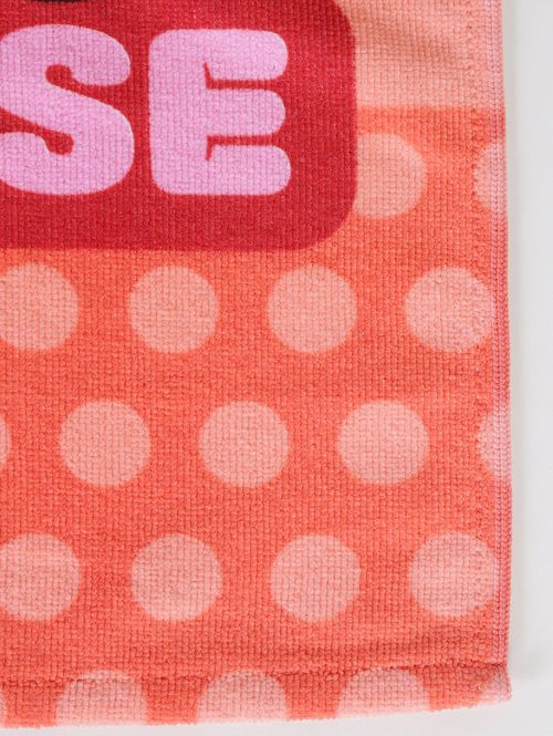 Toalha Minnie Mouse Lepper Infantil VERMELHO