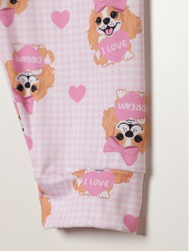 Pijama Térmico Infantil Para Bebê - ROSA