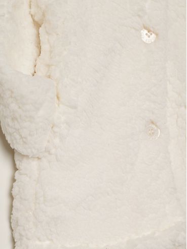 Jaqueta Infantil Para Menina - OFF WHITE