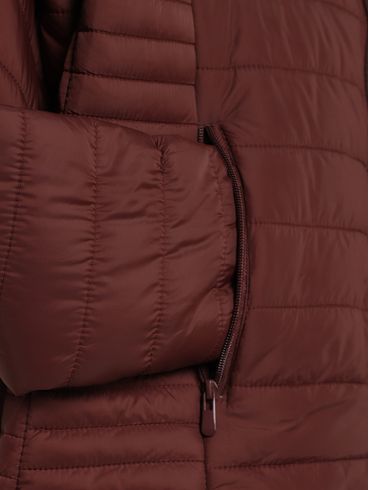 Jaqueta Metelassê Plus Size Feminina BORDO