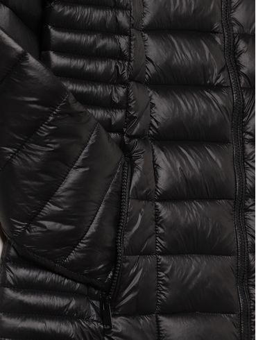 Casaco Puffer Plus Size Feminina PRETO