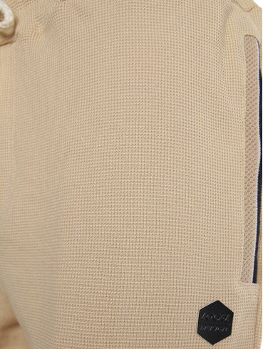 Calça Moletom Reta Masculina BEGE