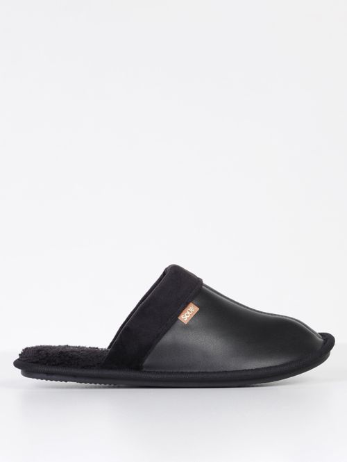 Pantufa Corino Masculino PRETO
