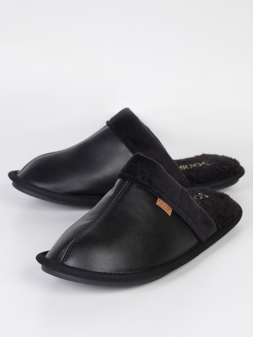Pantufa Corino Masculino PRETO