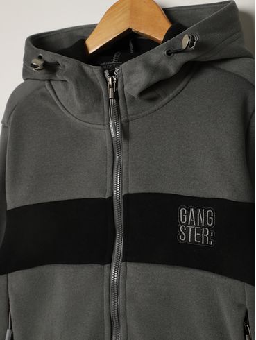 Casaco Parka Soft Infantil Para Menino - GRAFITE
