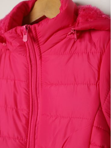Jaqueta Metelassê Infantil Para Menina - PINK