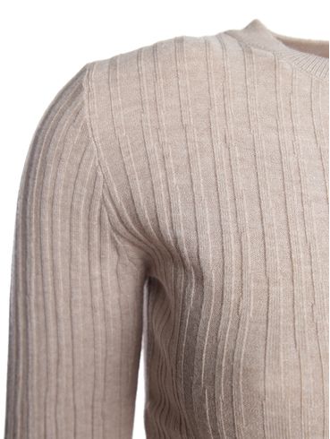 Blusa Tricot Manga Longa Feminina AREIA